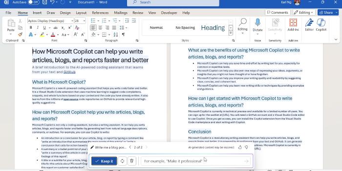 [EXPLAINER] How Microsoft Copilot can help you write articles, blogs, and reports faster and better